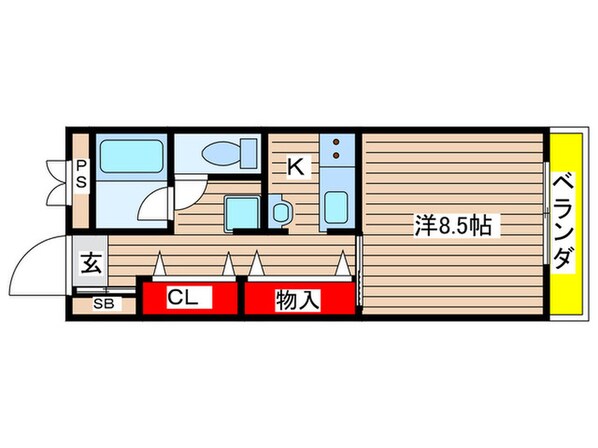 ＮＴビル塩釜の物件間取画像